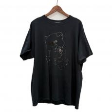 アンダーカバー/半袖カットソー/親子クマ/ブラック/使用感・タグ欠品