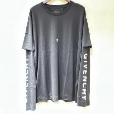 ジバンシィ/長袖カットソー/BM71G53YAM/4G/レイヤード/ブラック