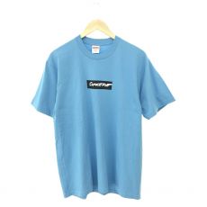 シュプリーム/半袖カットソー/Futura　Box　Logo/24ｓｓ/ブルー