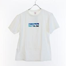 シュプリーム×エミリオプッチ/カットソー/ボックスロゴTシャツ/Box Logo Tee/ホワイト