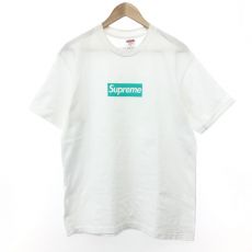 シュプリーム×ティファニー/半袖カットソー/ボックスロゴ/Box Logo Tee/ホワイト