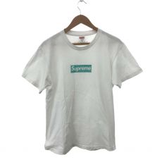 シュプリーム×ティファニー/半袖カットソー/ボックスロゴ/Box Logo Tee/ホワイト