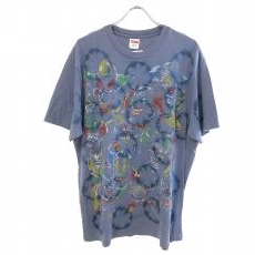 シュプリーム/半袖カットソー/Clowns Tee/パープル/使用感