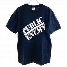 シュプリーム×アンダーカバー/半袖カットソー/パブリックエネミー/Public Enemy Tee/ブラック/使用感