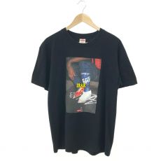 シュプリーム/半袖カットソー/IRAK CAST TEE/22FW/ブラック