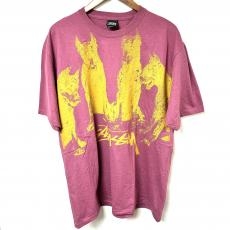 ステューシー/半袖カットソー/ドーベルマン/24SS/パープル