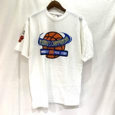 チャンピオン/半袖カットソー/マクドナルド/NBA/シカゴブルズ/ホワイト