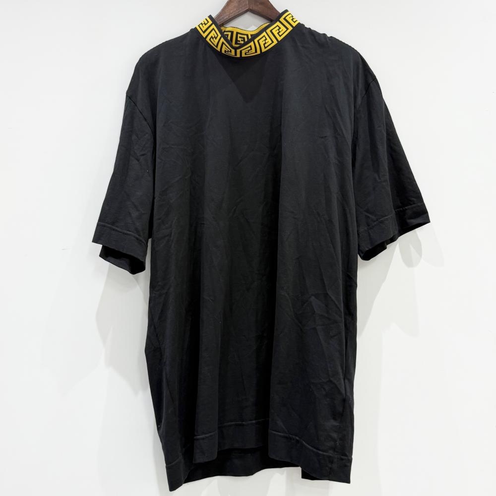 フェンディ/モックネック半袖カットソー/ズッカ/22ｓｓ/ブラック