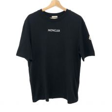 モンクレール/半袖カットソー/SS TSHIRT/22年/ブラック