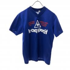 ルコックスポルティフ/ゲームシャツ/90s/ブルー