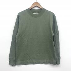 エムエイチエル/カットソー/ROUGH COTTON JERSEY LS/カーキ