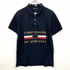 トミー/ポロシャツ/刺繍/ネイビー