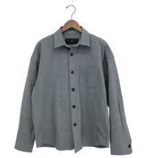 エーケーエム/ドロップショルダーオーバーシャツ/DROP SHOULDER OVER SHIRTS/S142/23AW/グレー