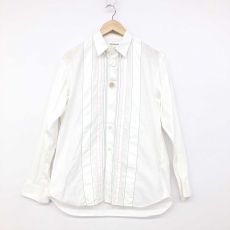 コムデギャルソンシャツ/長袖シャツ/S17028/2009SS/ホワイト/襟汚れ有