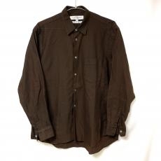 コムデギャルソンシャツ/長袖シャツ/フランス製/ブラウン
