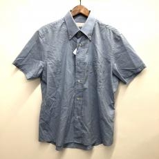 プラダ/ボタンダウンシャツ/UCS161/15年/ブルー/襟汚れ