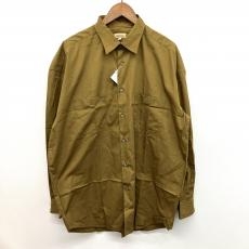 ロメオジリ/レギュラーカラーシャツ/90s/ブラウン/使用感
