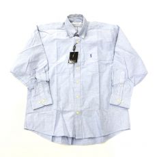 イブサンローラン/BDシャツ/オックスフォード/YSLロゴ刺繍