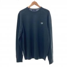 フレッドペリー/クルーネックニット/Classic Crew Neck Jumper/ウールコットン/K9601/グリーン