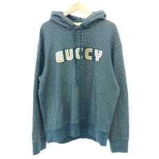 グッチ/パーカー/ＧＵＣＣＹ/星柄/18ｓｓ/ブルー