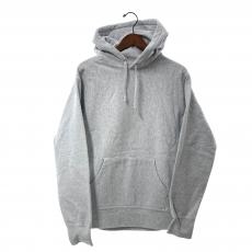 シュプリーム/プルオーバーパーカー/Embossed Logo Hooded Sweatshirt/グレー/シミ