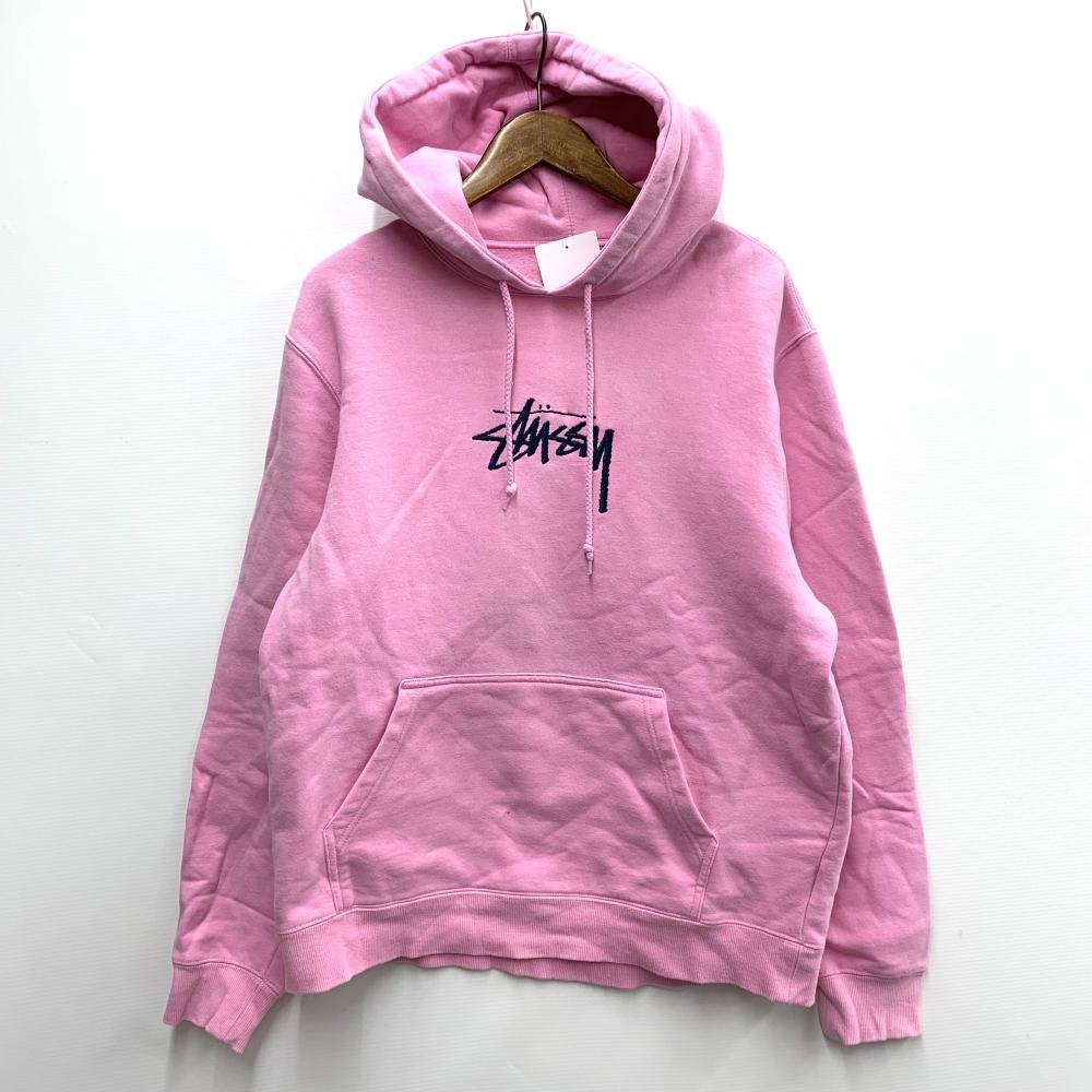 STUSSY ステューシー プルオーバー パーカー センターロゴプリント LtjNm-m66795734237 | epichome.org