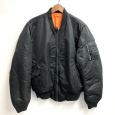 アルファインダストリーズ/MA-1ジャケット/ブラック