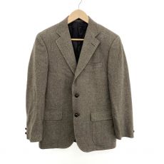 ジェイプレス/カシミヤタッチツイードジャケット