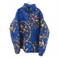 シュプリーム/ウォッチリバーシブルパフィージャケット/Watches Reversible Puffy Jacket/20AW/ブルー