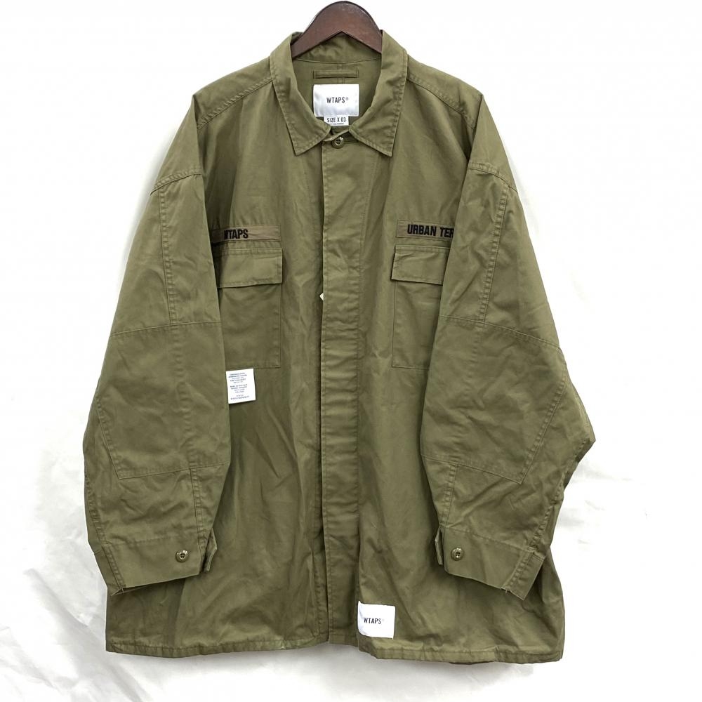 ダブルタップス/GUARDIAN JACKET NYCO OXFORD/20AW/オリーブドラブ