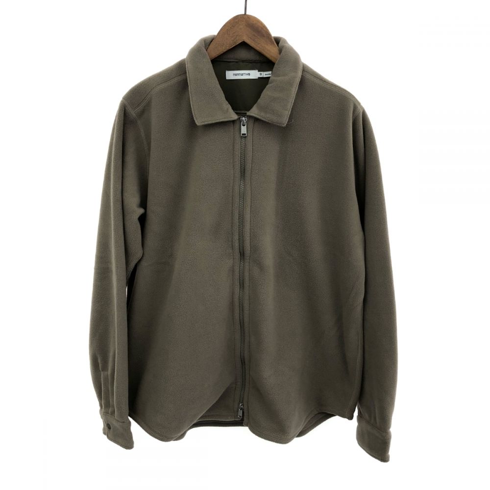 ノンネイティブ/フリースジャケット/HIKER FULL ZIP SHIRT POLY FLEECE POLARTEC/NN-S3420/ブラウン