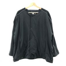 アルクフェニックス/ノーカラージャケット/Parallel Cardigan/P0A52IT80/ブラック/