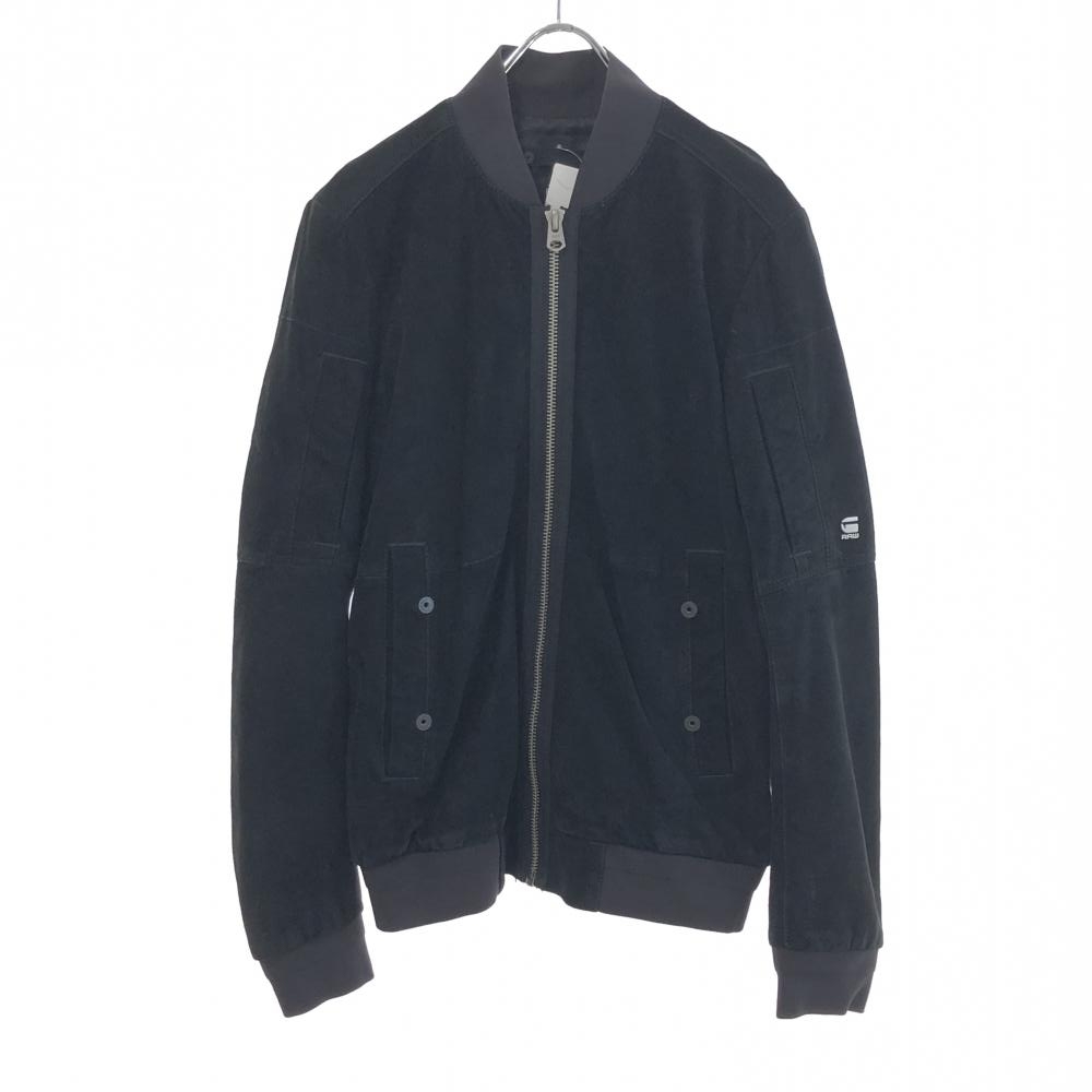 ジースターロウ/ボンバージャケット/スウェードレザー/BATT SUEDE BOMBER/ブラックの高価買取【リサイクルティファナ】