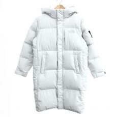 ザノースフェイス/ダウンコート/ACTION TECH DOWN COAT/NC1DP50K/ライトグレー/汚れ有