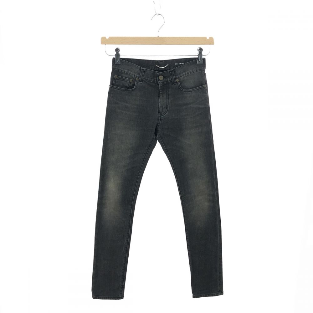 サンローラン SAINT LAURENT クラッシュ加工スキニーデニム