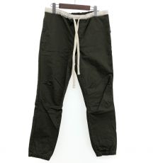 ビームスプラス/コットンツイルジムパンツ/GYM Pants Twill/カーキ