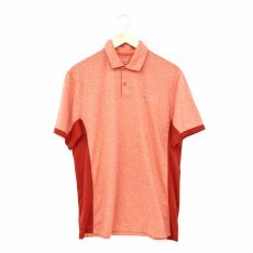 ナイキゴルフ/半袖ポロシャツ/ストレッチ/オレンジ/ゴルフウェア