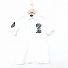 パーリーゲイツ/半袖ポロシャツ/30Th Anniversary/ホワイト/ゴルフウェア