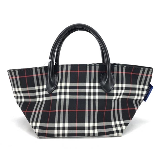 ショッピング人気 【希少❗️】Burberry キャンバストートバッグ