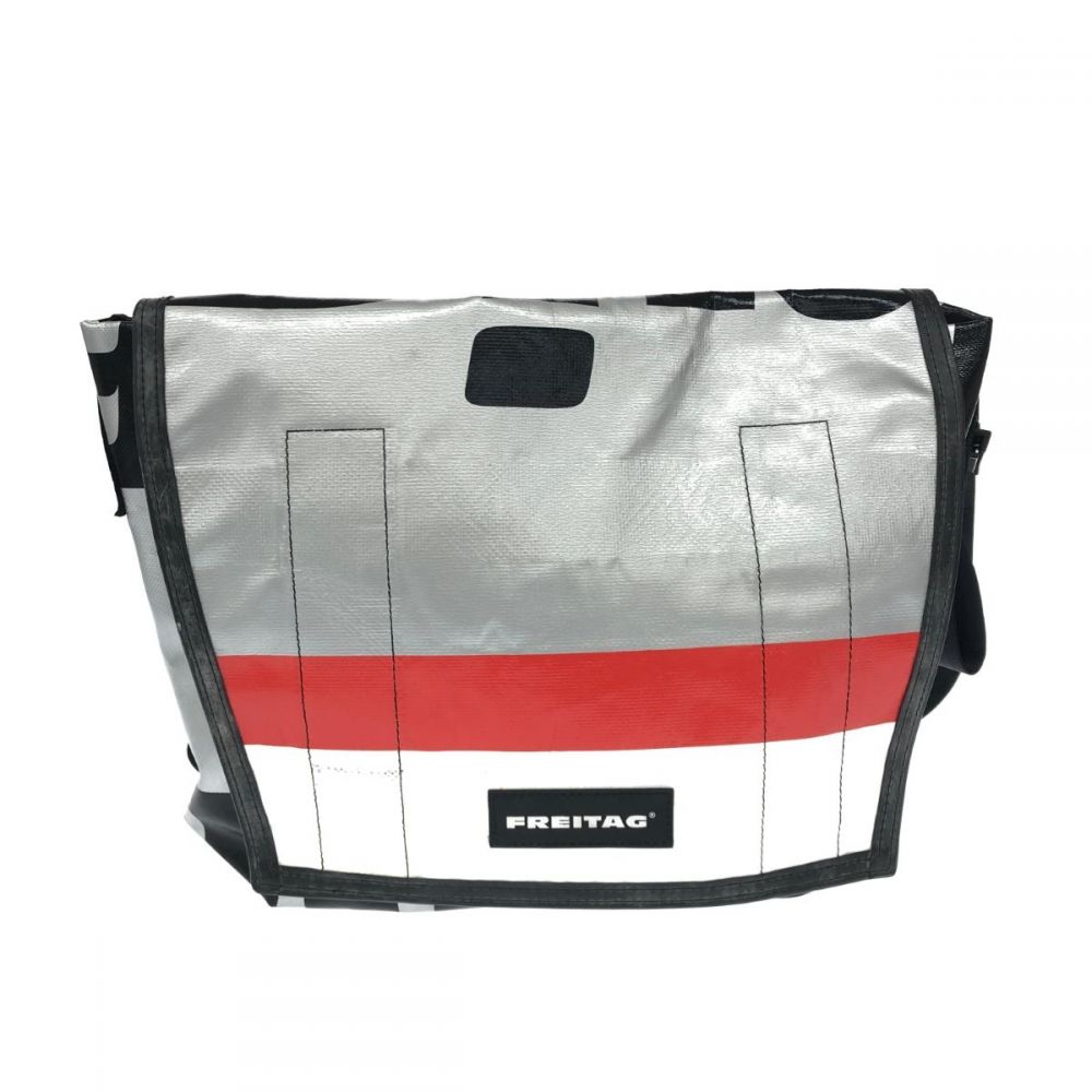 FREITAG メッセンジャーバッグ 赤/クリーム　ドラグネット　プランツァー Amazon.co.jp: FREITAG フライターグ メッセンジャーバッグ