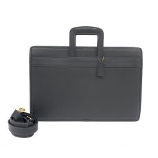 オールドコーチ/M2WAYビジネスバッグ/5351/Senator Briefcase/USA製/グラブタンカウハイドレザー/ブラック/小キズ/内汚れ