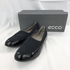 ECCO/スリッポン/エナメル/ブラック