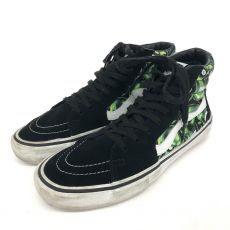 シュプリーム×ヴァンズ/スニーカー/スカル/SKULL PILE SK8-HI/27.5cm