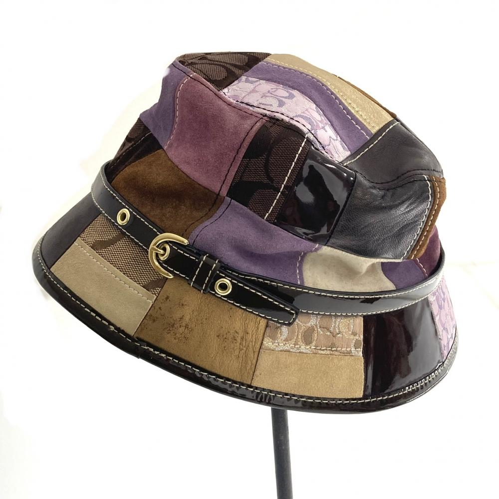 流行に  デッドストックVintage hat ／ブラックオーガンジー×ビーズ 円く フラメンコ