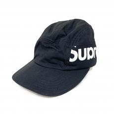 シュプリーム/Side Panel Camp Cap/18AW/ブラック