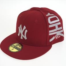 ニューエラ/キャップ/59fifty/ニューヨークヤンキース/NEWYORK刺繍/レッド