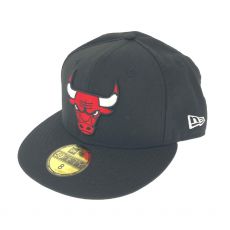 ニューエラ/キャップ/59FIFTY/シカゴブルズ/NBAチャンピオン×6/ブラック