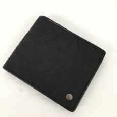 カルバンクライン/二つ折り財布/キャンバス/ブラック