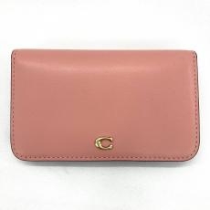 コーチ/二つ折り財布/C5358/レザー/ピンク