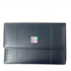 ジバンシィ/二つ折り財布/4Gロゴ/レザー/ブラック/スレ有